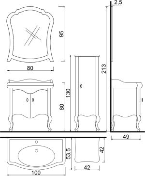 Ensemble de meuble salle de bain YENI KIRIM